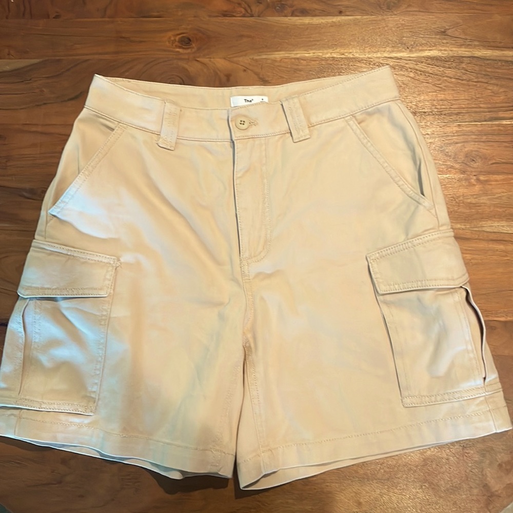 TNA Khaki Lennox Cargo Shorts